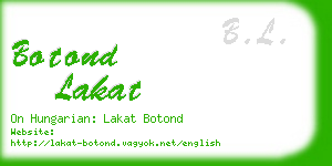 botond lakat business card